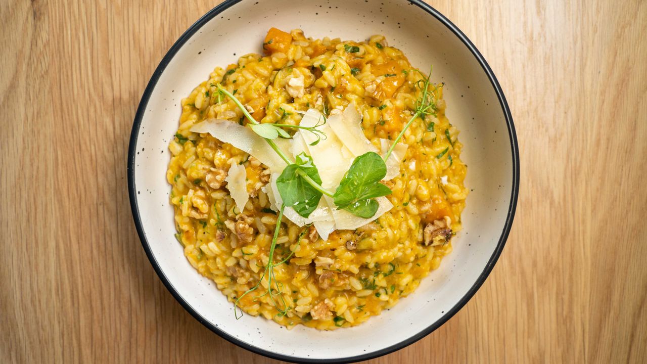 Pumpkin & Walnut Risotto