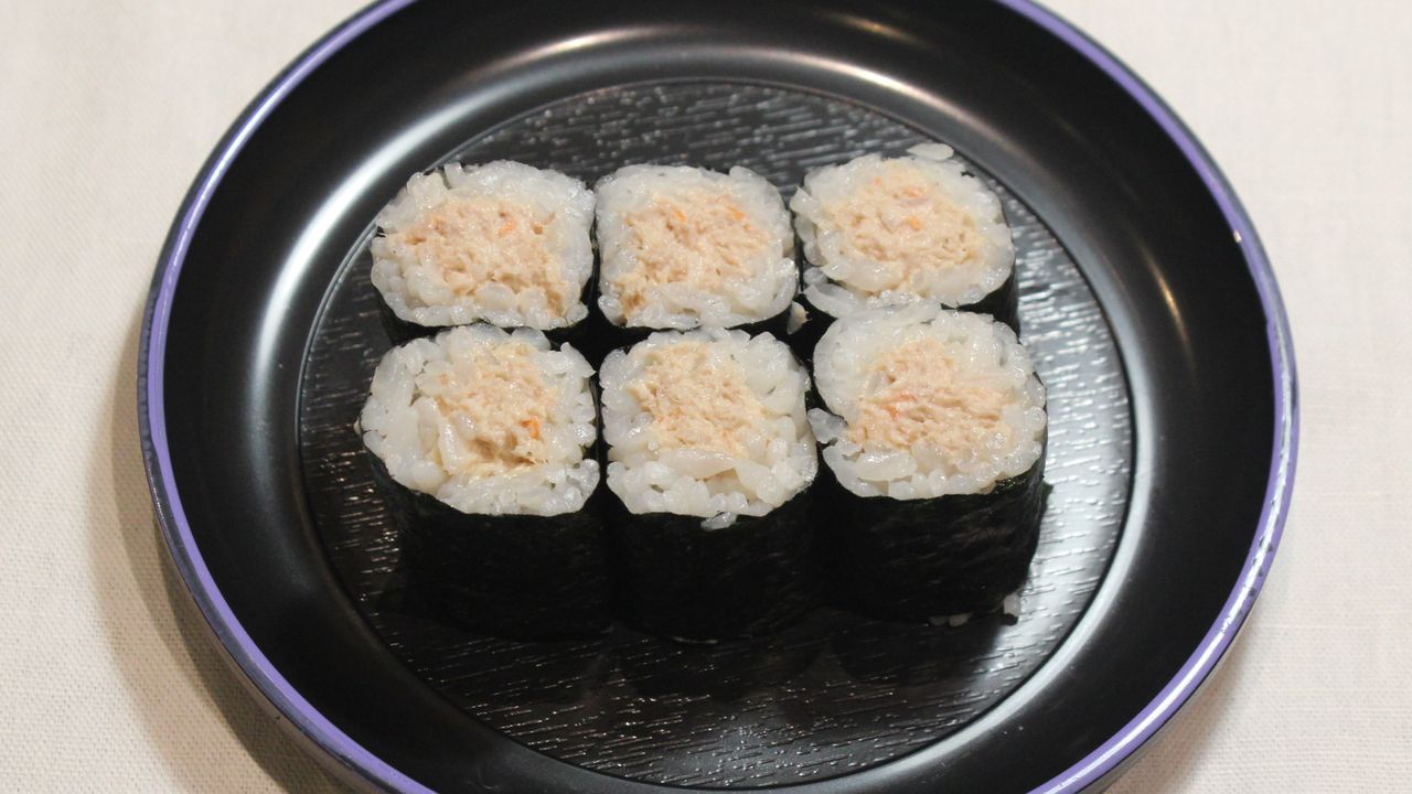 Cooked Tuna baby roll