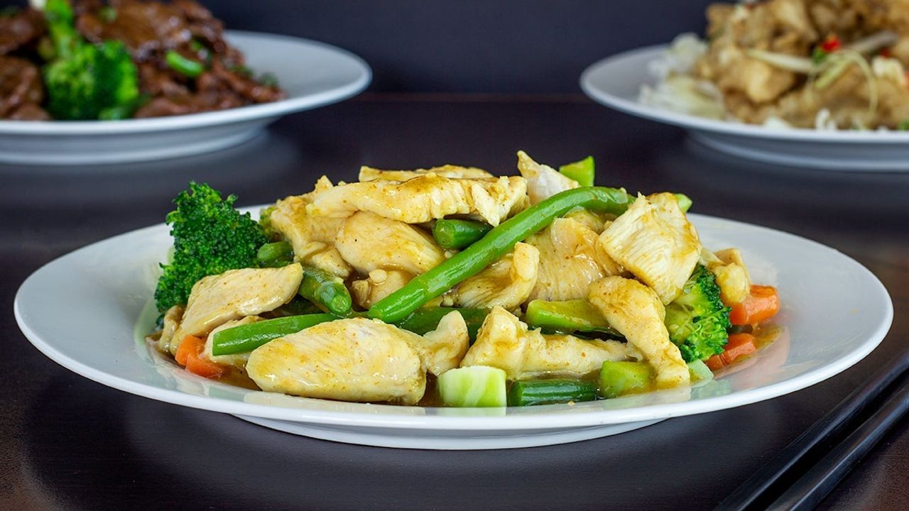 Chicken with Satay Sauce