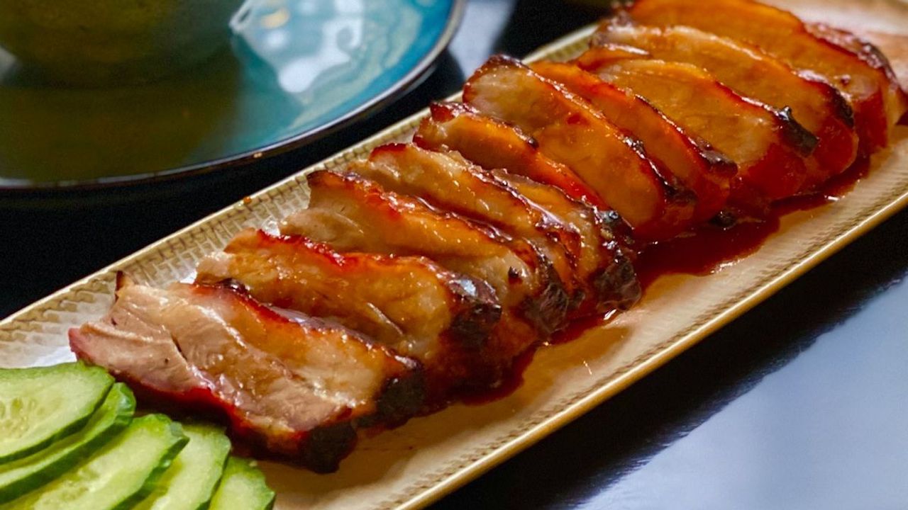 Honey Glazed Barbecued Char Siu Pork