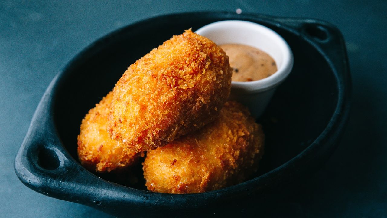Lobster and Chorizo Croquettes