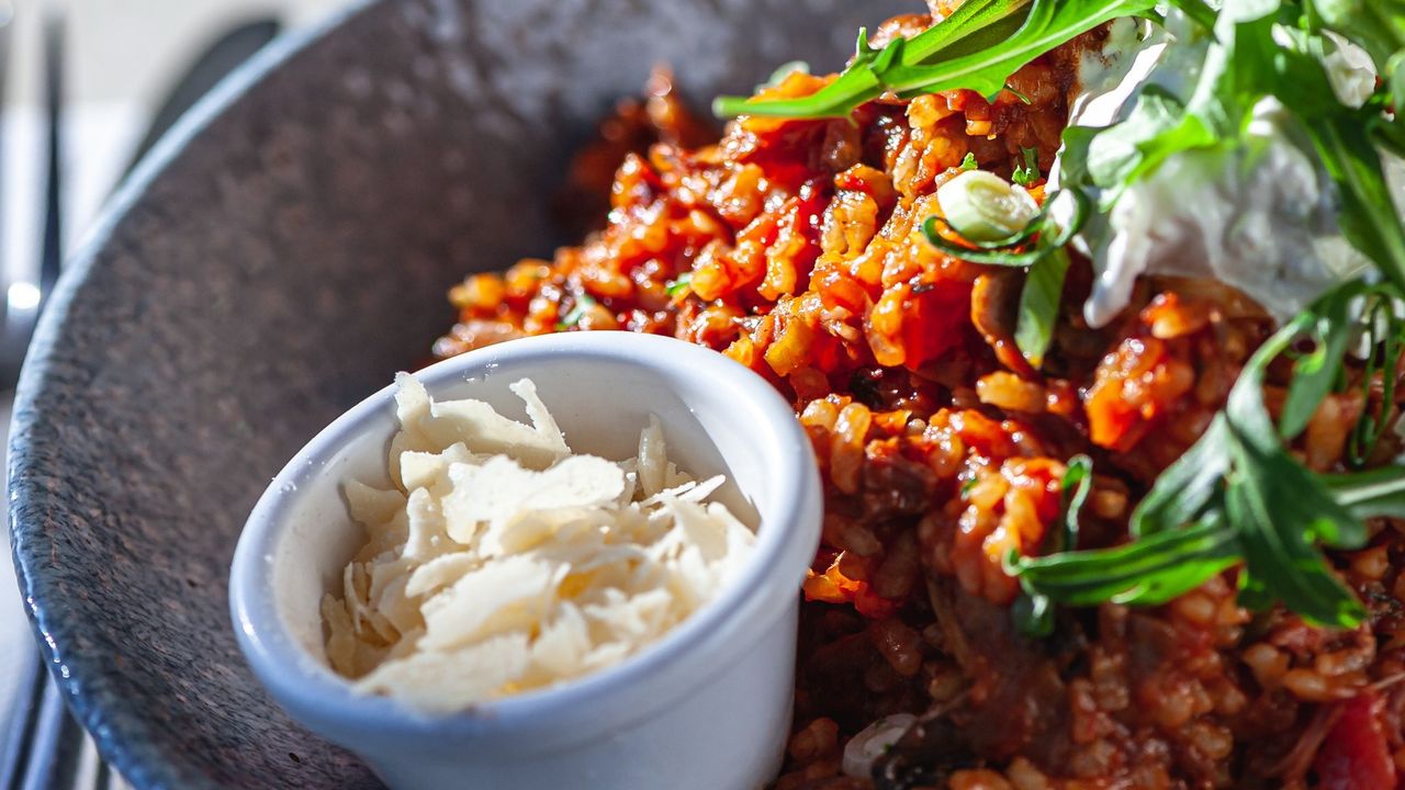 Slowly Braised Lamb Ragu Risotto