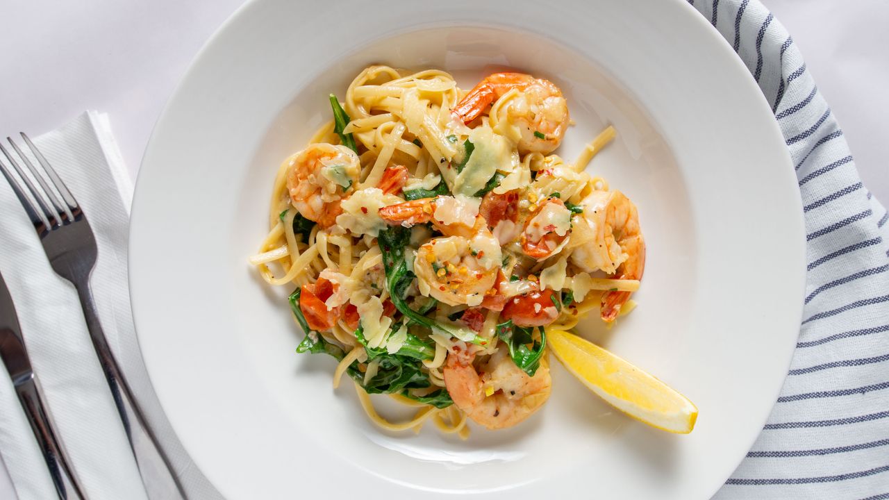 Creamy Chilli & Garlic Prawns