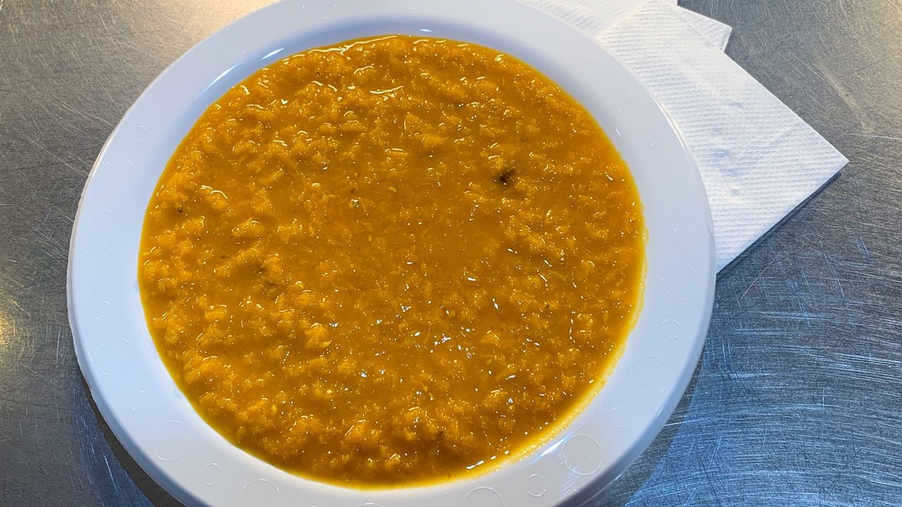 LENTIL CURRY with Saffron Rice