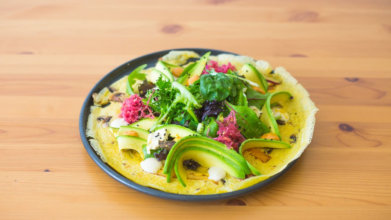Chickpea Omellete (GF) (Low Carb)