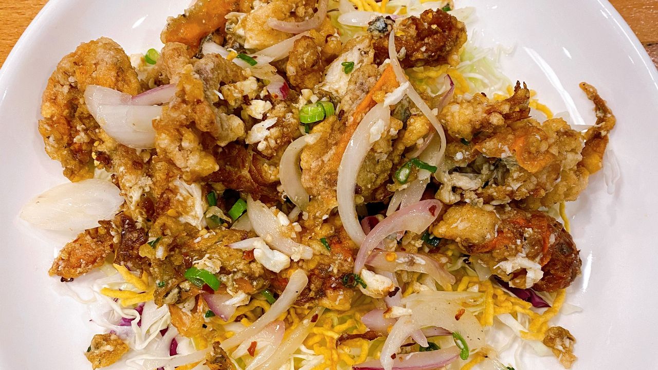 25. Salt & Pepper Soft Shell Crabs
