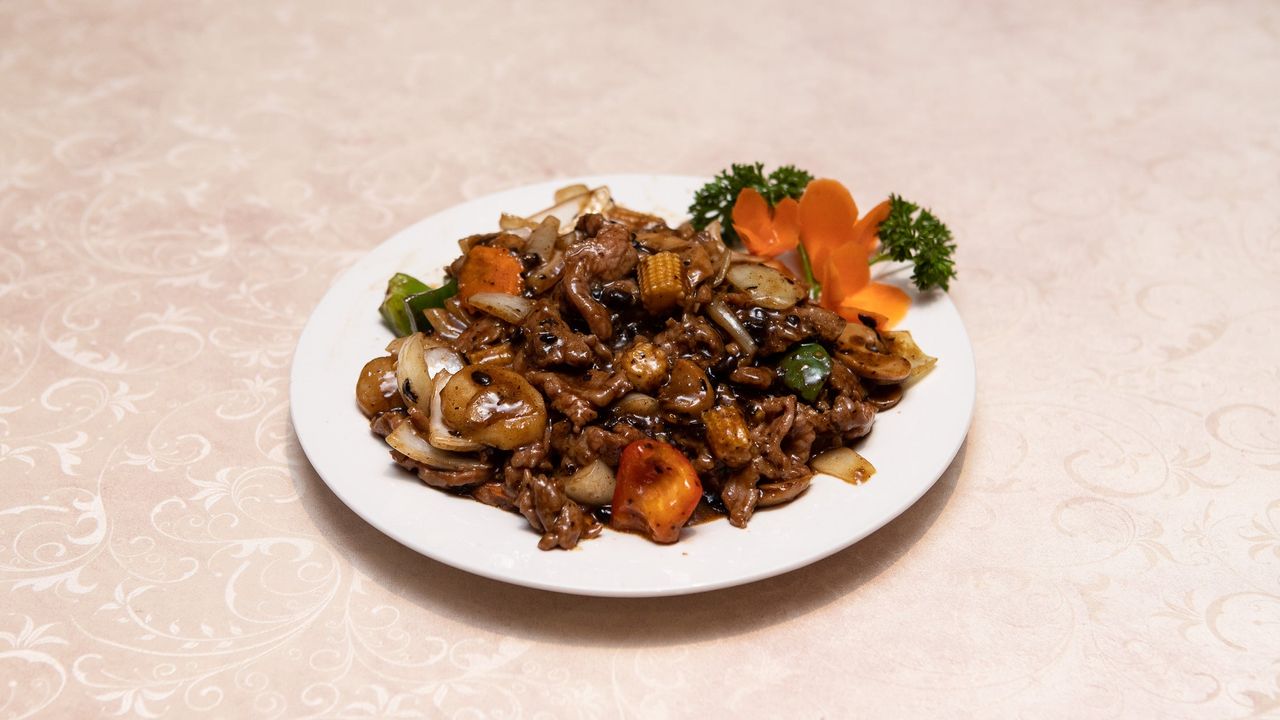 Beef with Black Bean Sauce