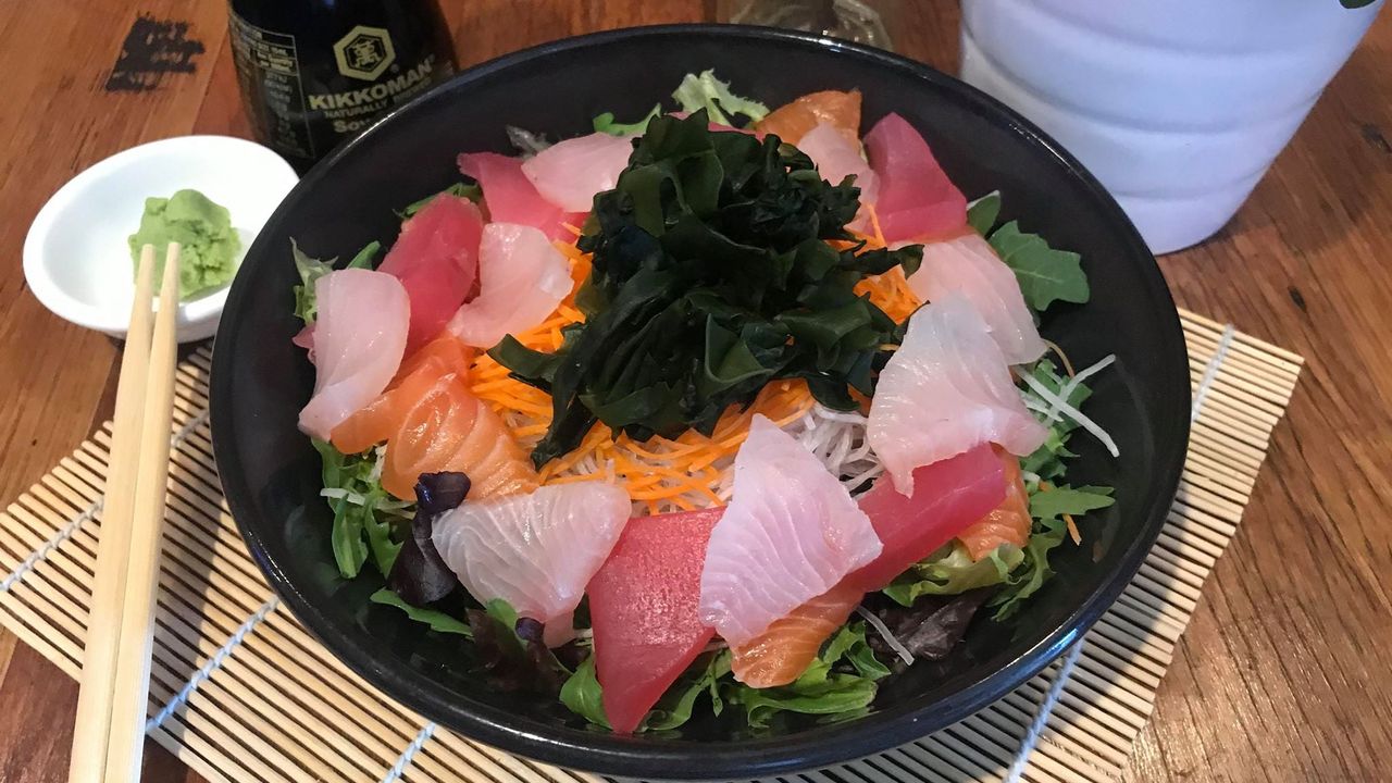 Sashimi Salad (GF)
