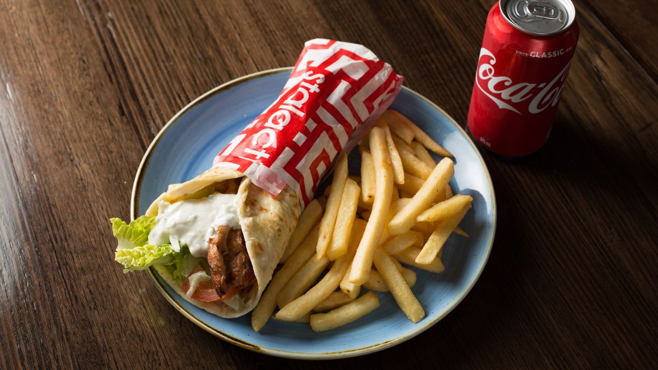 Chicken Fillet Souvlaki Combo