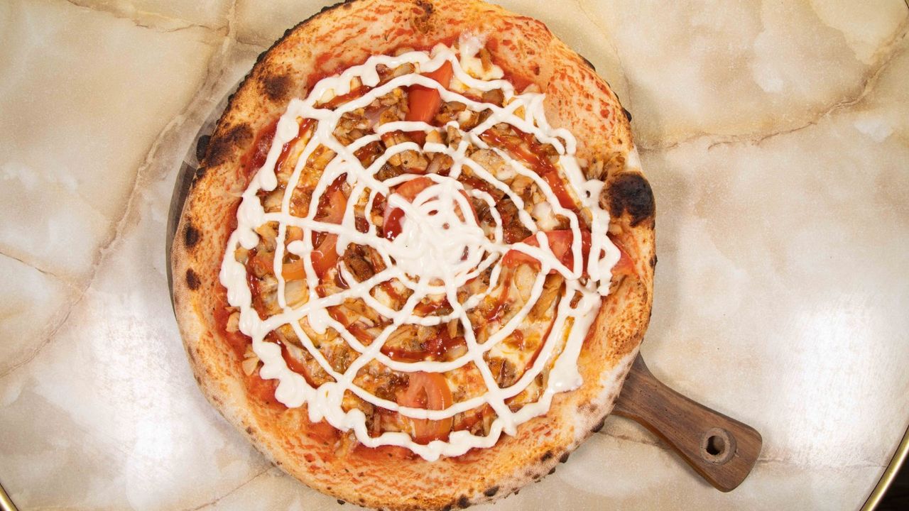 Chicken Kebab Pizza