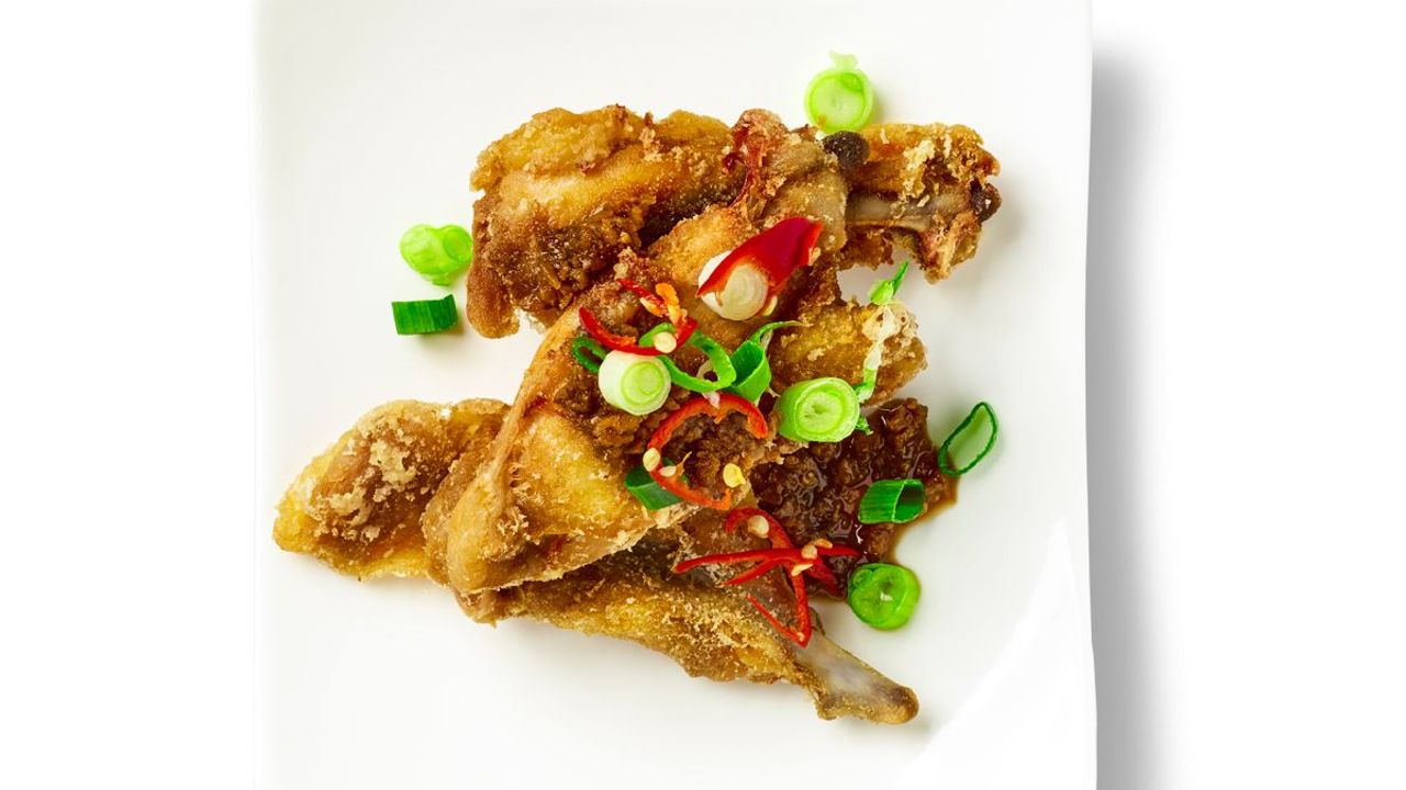 Crispy Chicken Ribs (858 kJ)