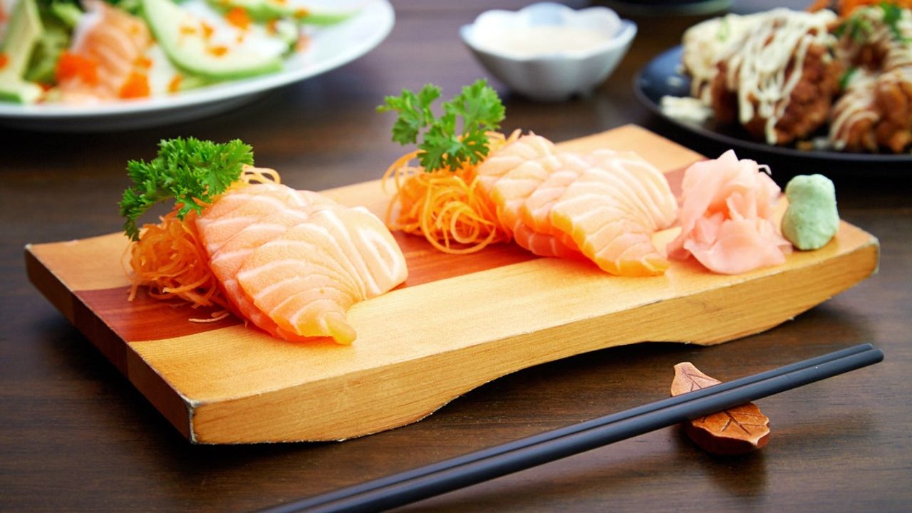 Salmon Sashimi