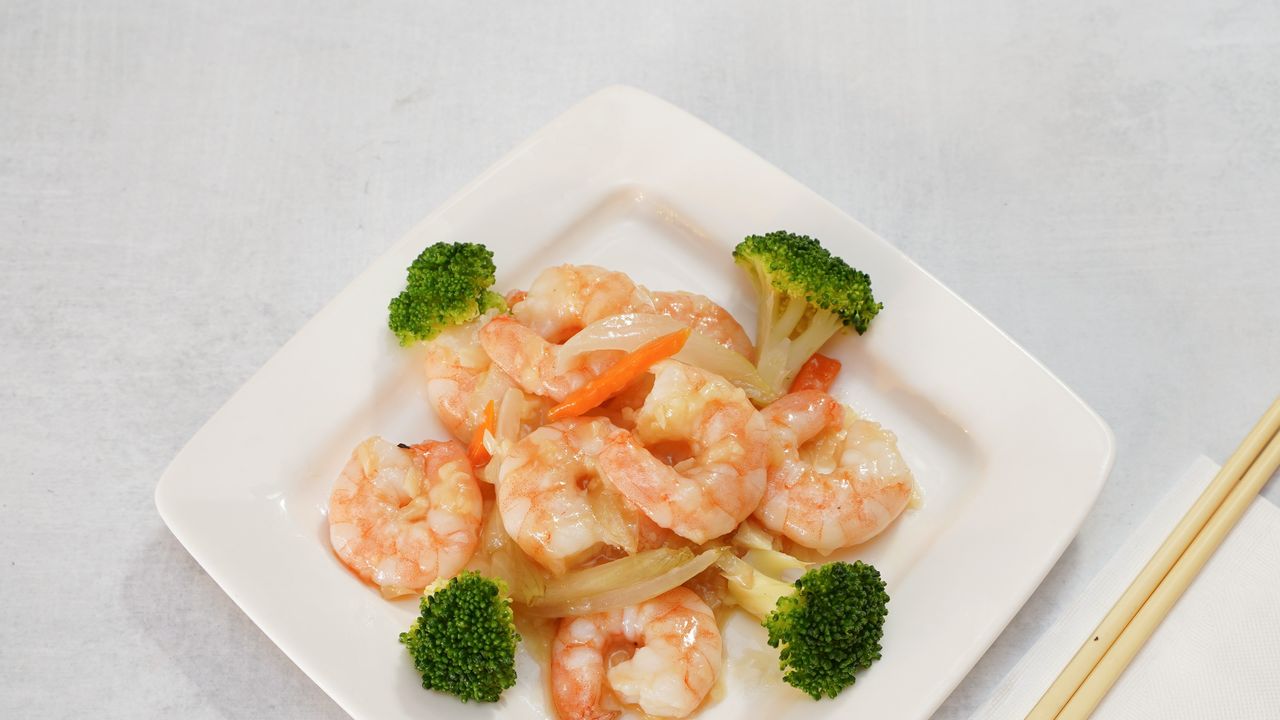 Sizzling Garlic King Prawn