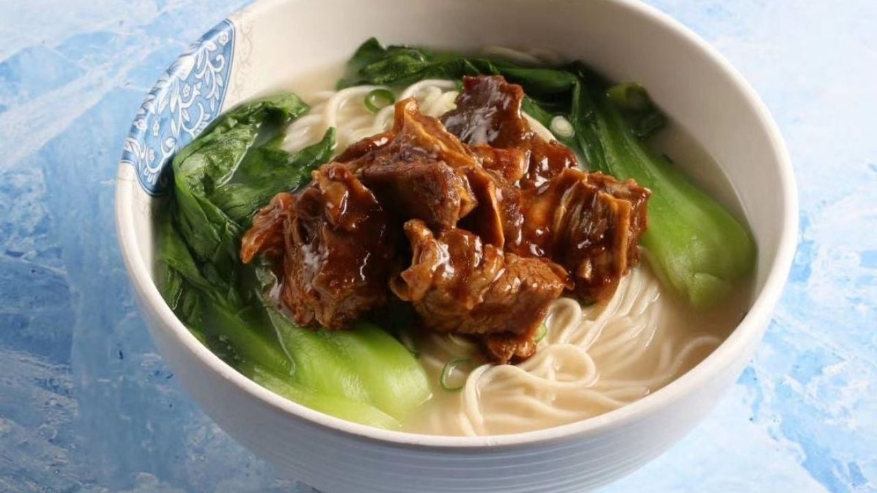 Braised Beef Brisket with Noodles or Rice