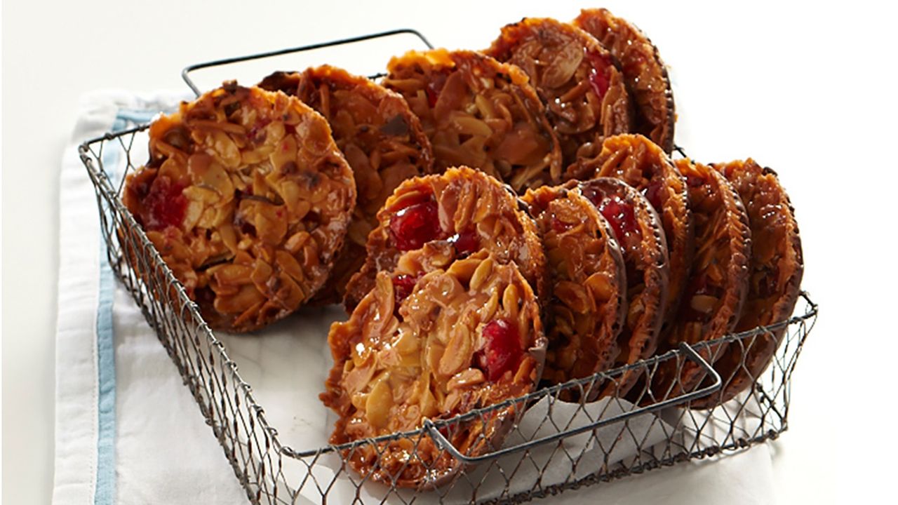Flourless Florentines Biscuits