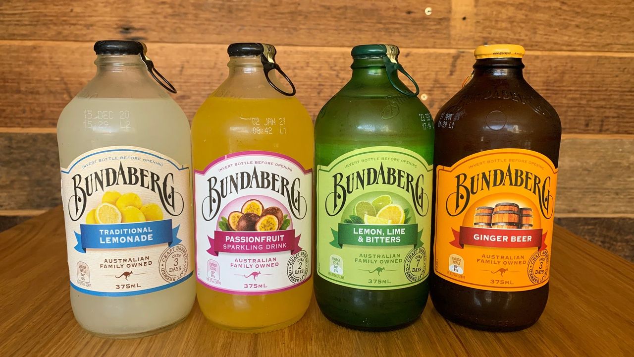 Bundaberg Drinks Glass Bottle 375ml