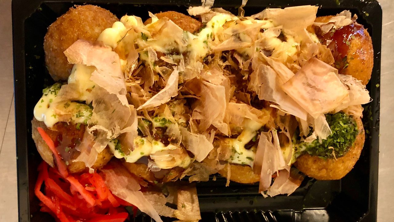 Takoyaki Octopus Balls