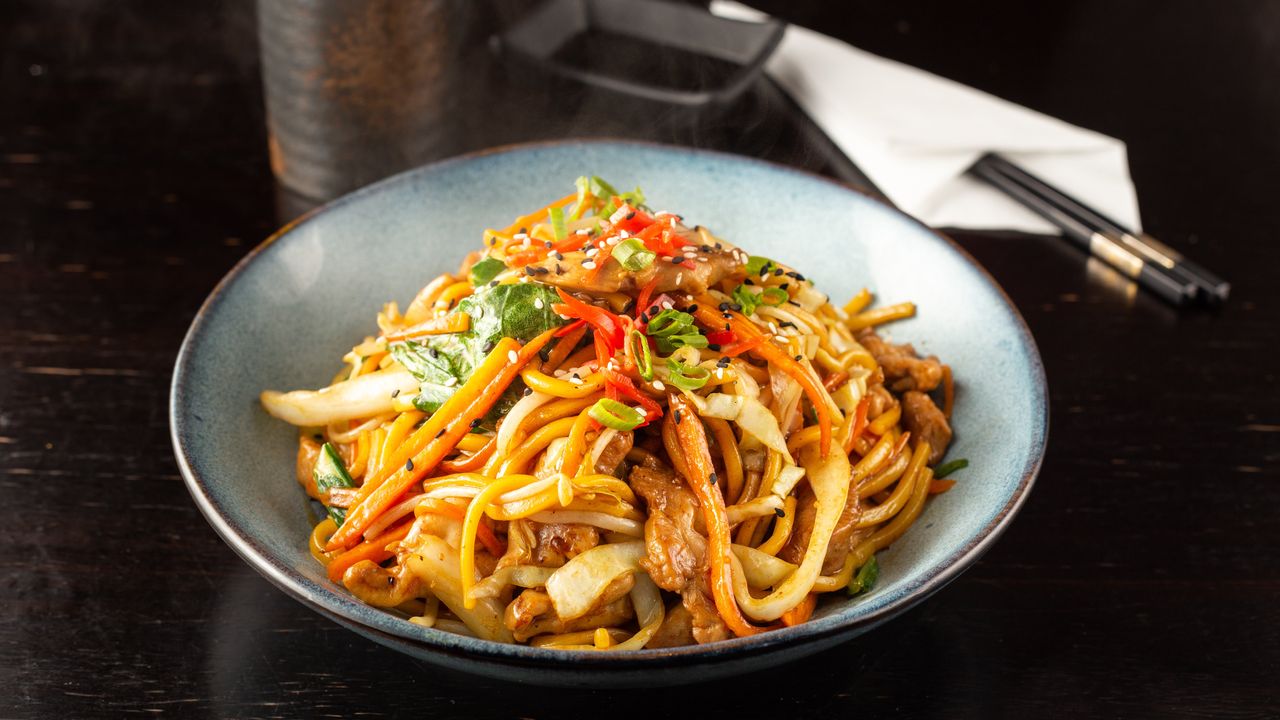 Chicken Yakisoba