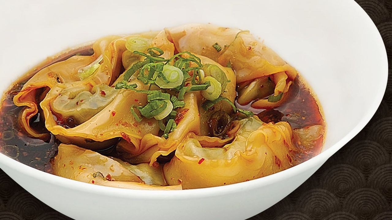 Spicy Vegetarian Wonton