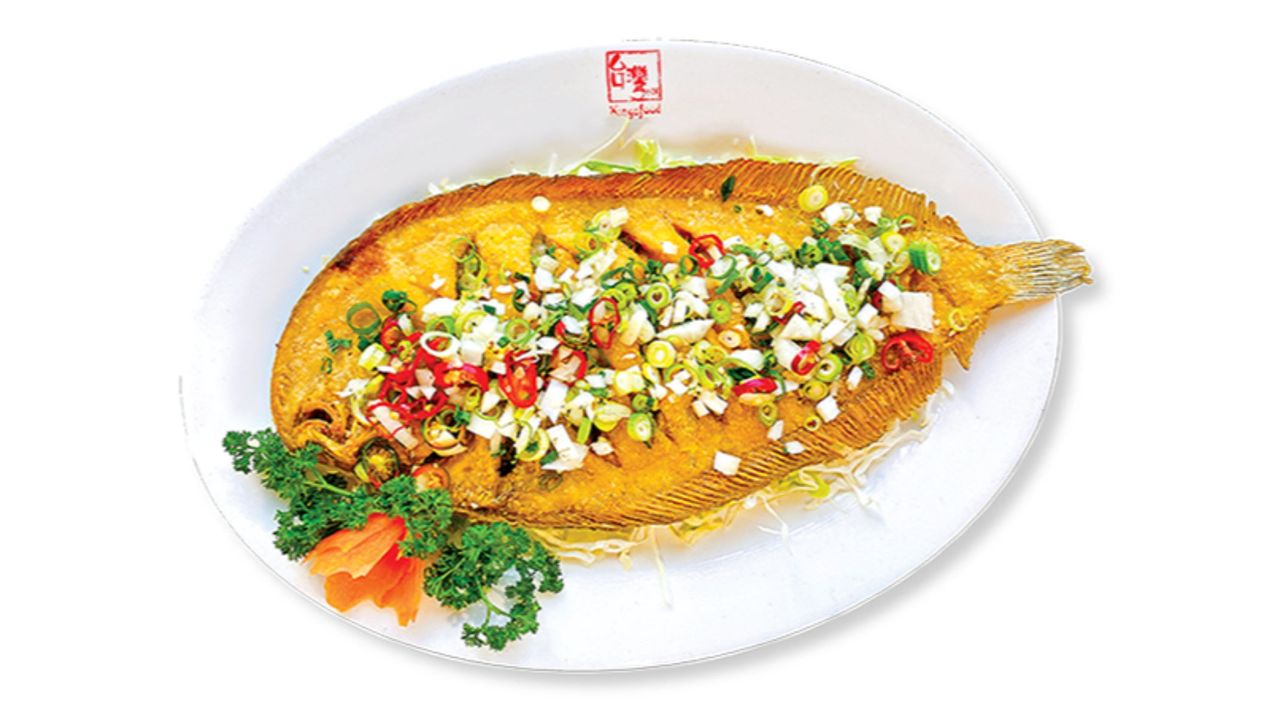 Deep Fried Flounder with Salt and Pepper