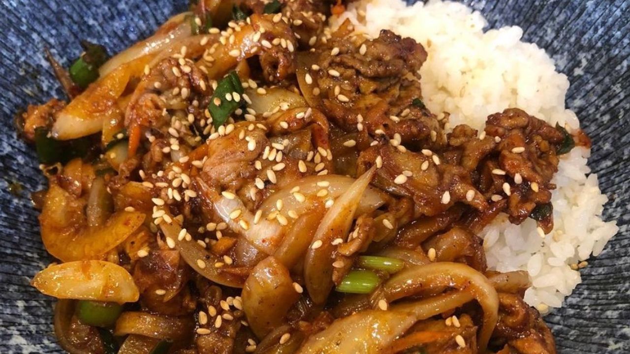 Spicy Pork Rice