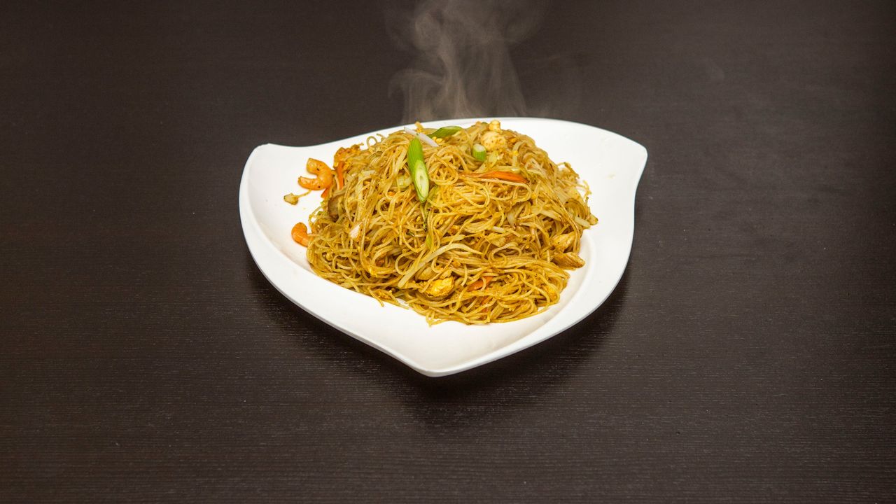 Singapore Stir-Fried Vermicelli