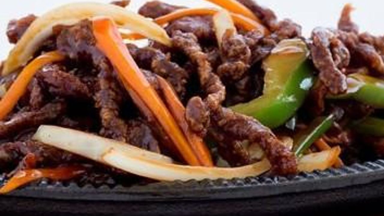 Sizzling Rainbow Beef