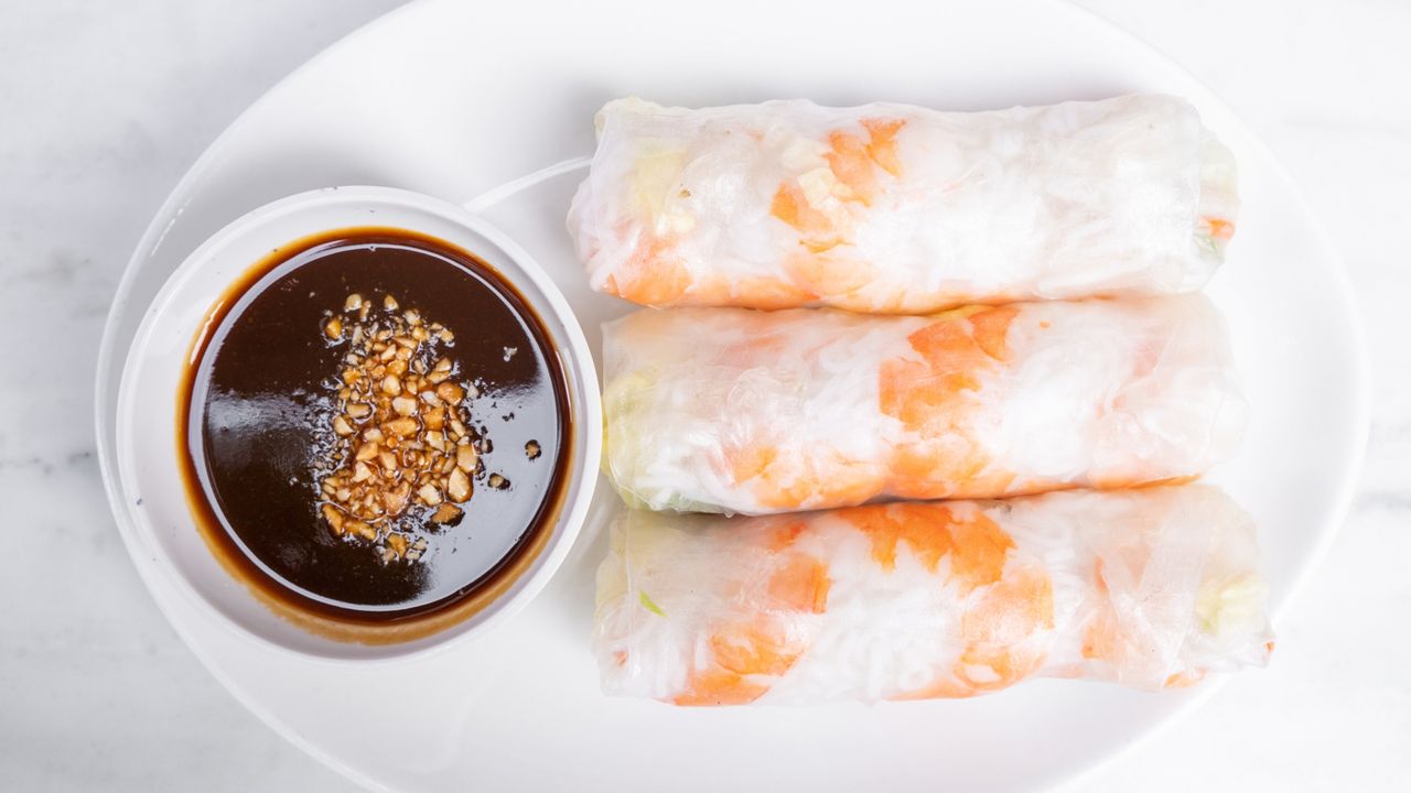 Vietnamese Rice Paper Rolls (3pc)