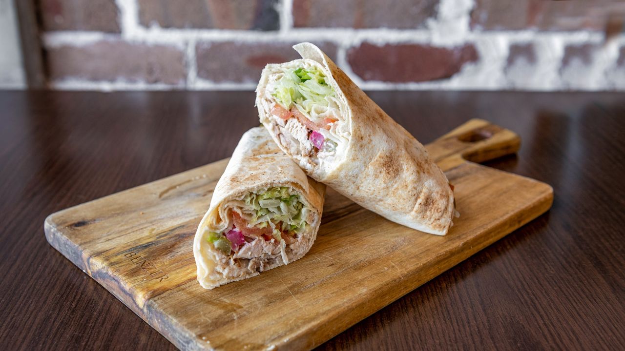Chicken Roll (Lebanese Bread)