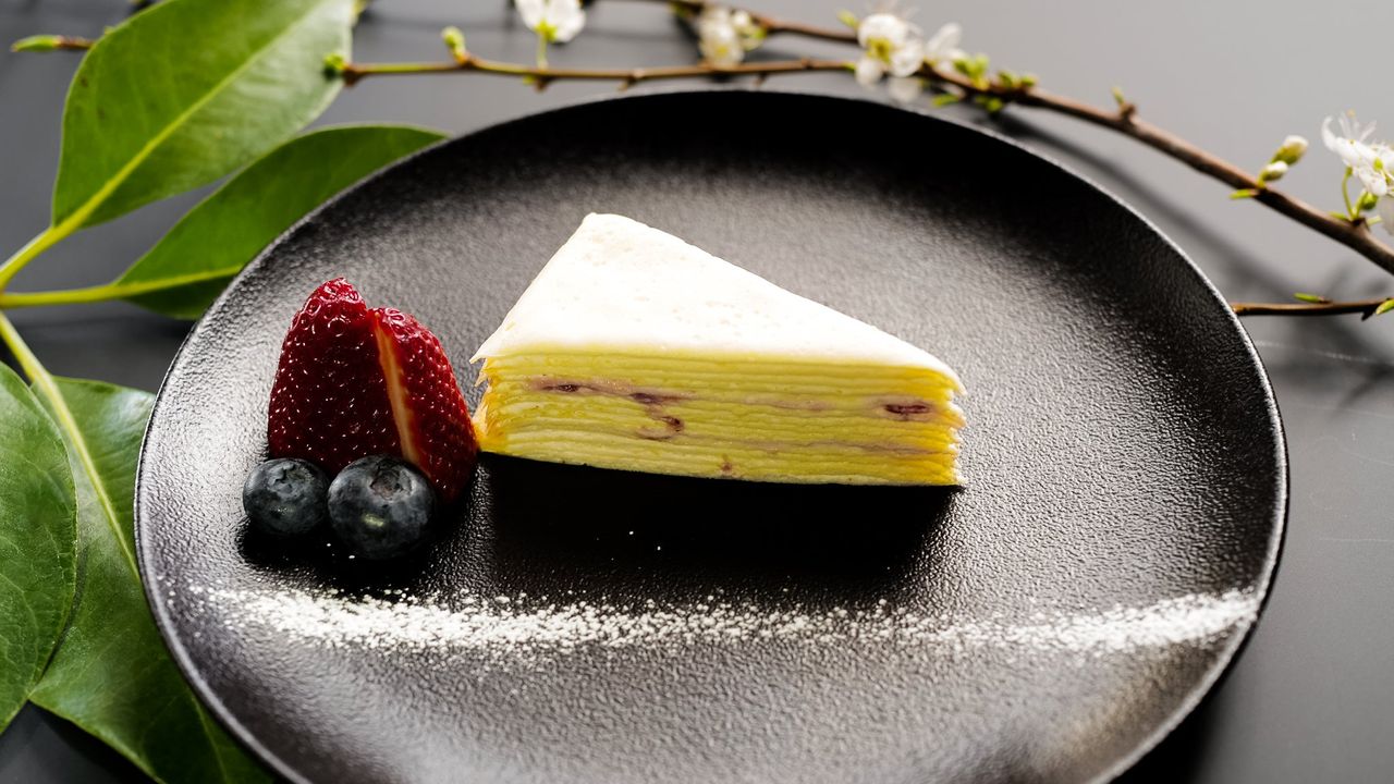 Strawberry Milk Mille Crepe Cake