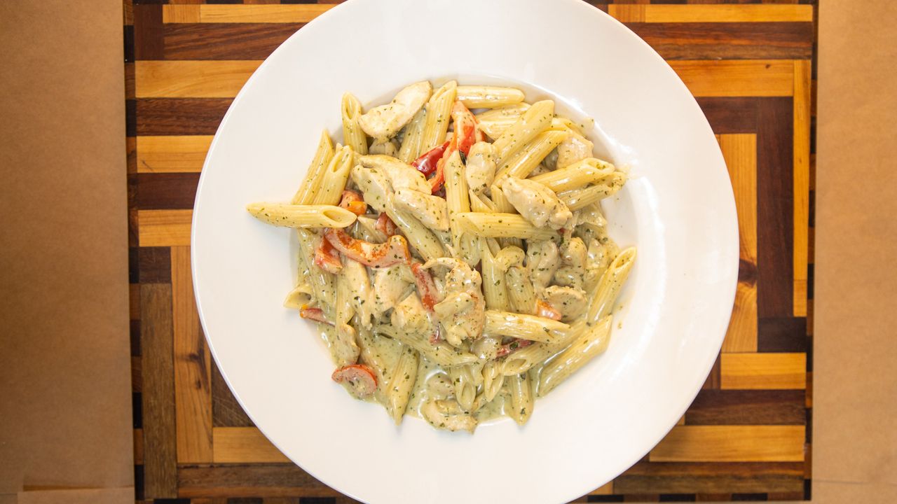 22. Creamy Chicken Pesto