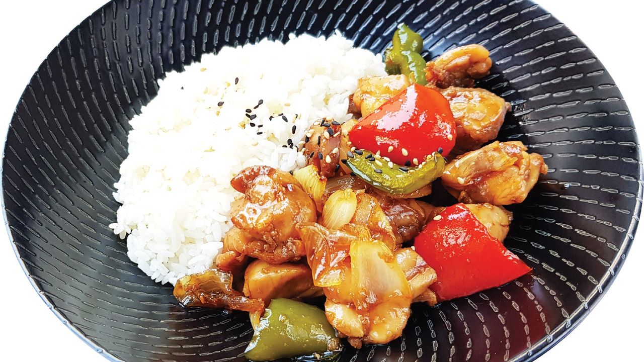 Teriyaki Chicken and Rice