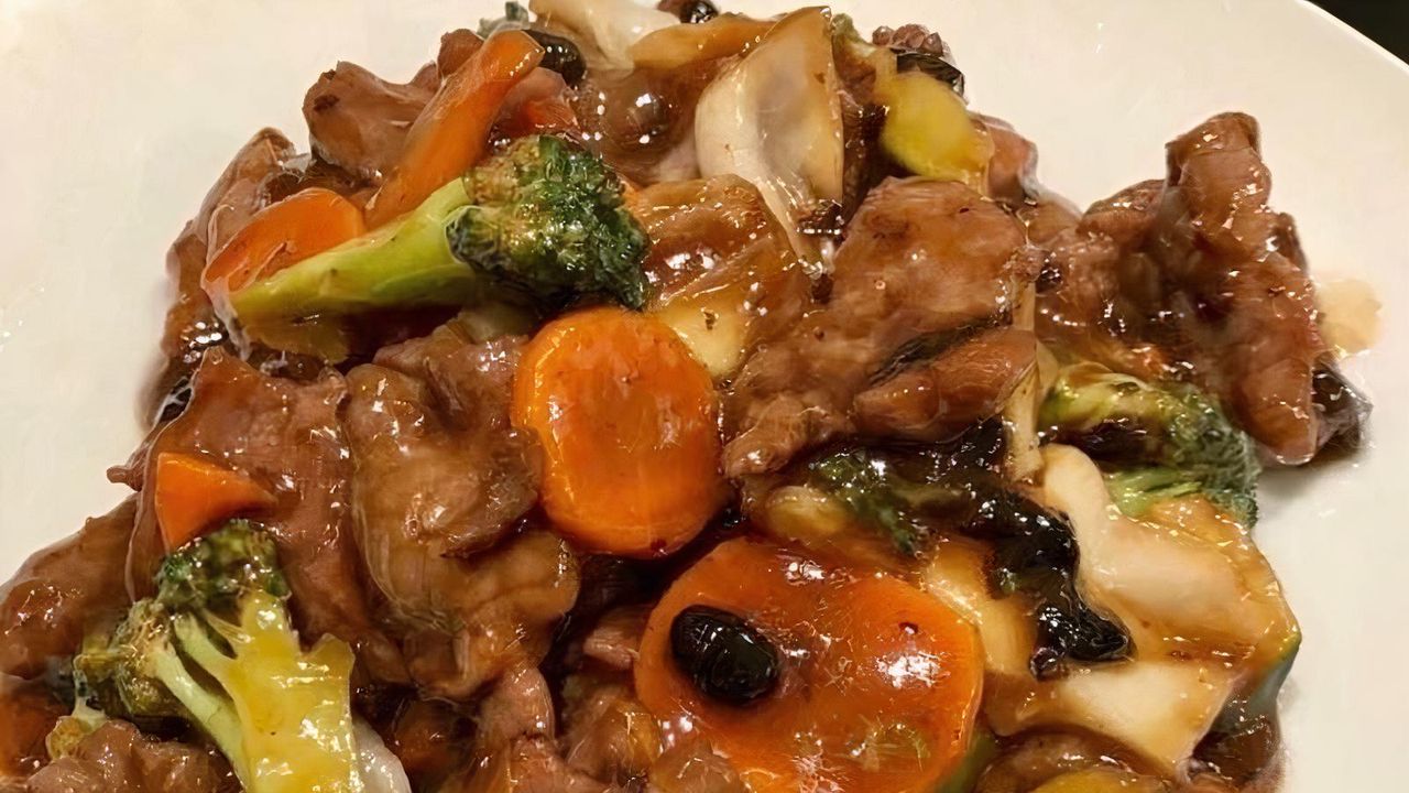 Beef or Chicken and Black Bean Sauce