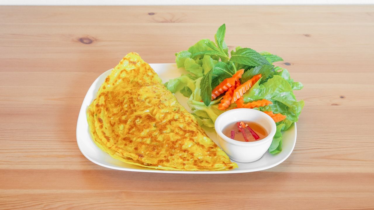 Crispy Vietnamese Crepe