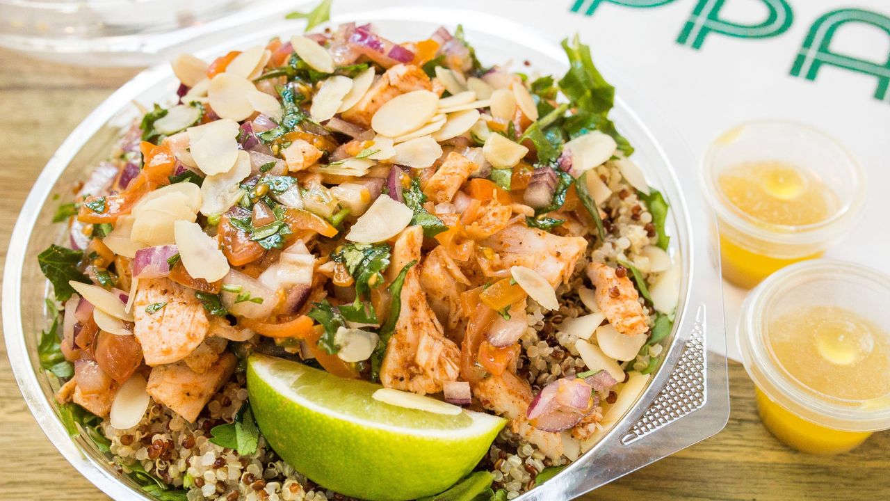 Chicken Verde Salad (GF) (LF)