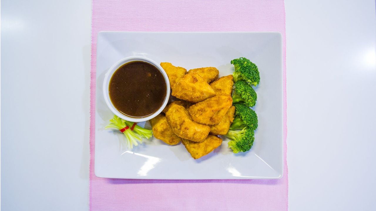 Golden Deep Fried Tofu