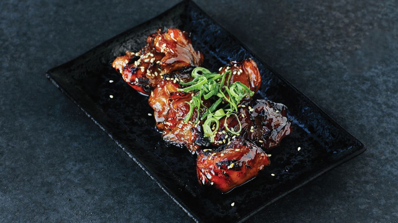 Teriyaki Chicken Tasting Plate