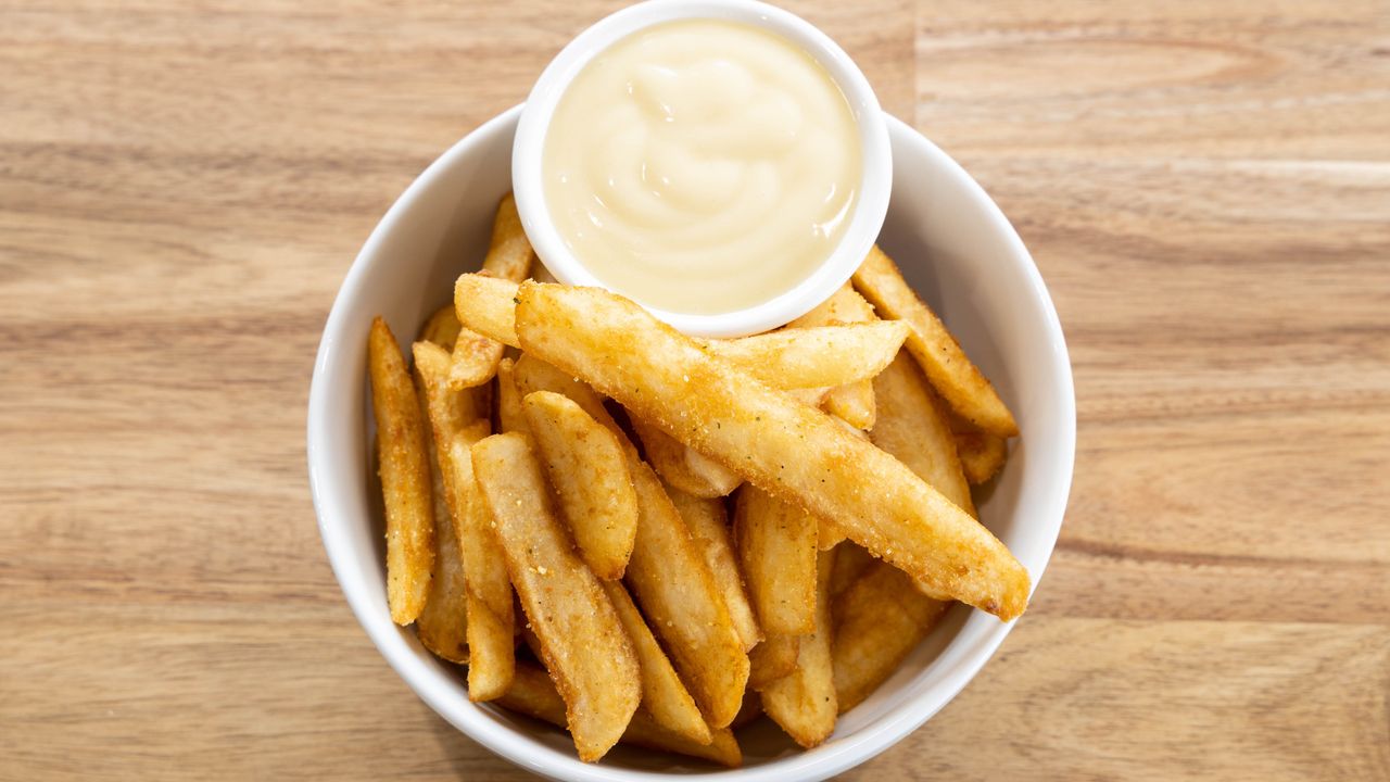Bowl of Chips with Aioli