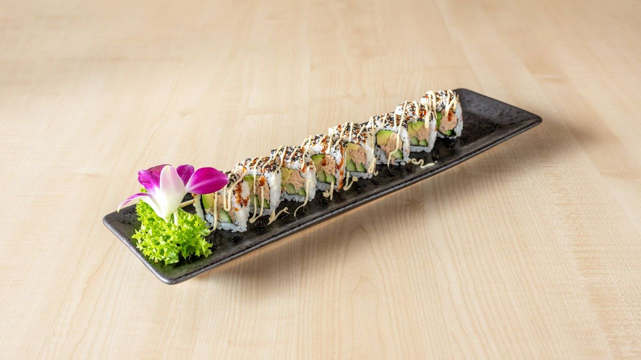 Cooked Tuna Sushi Roll