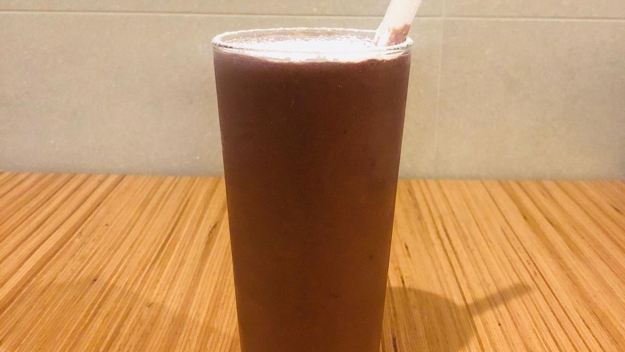 Vegan Dark Chocolate & Peanut Butter Shake