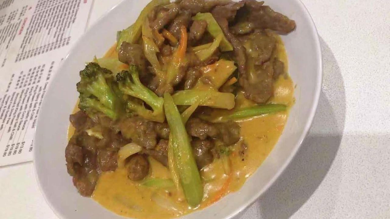 Beef with Curry Sauce
