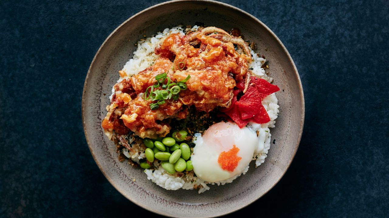 Soft Shell Crab Rice