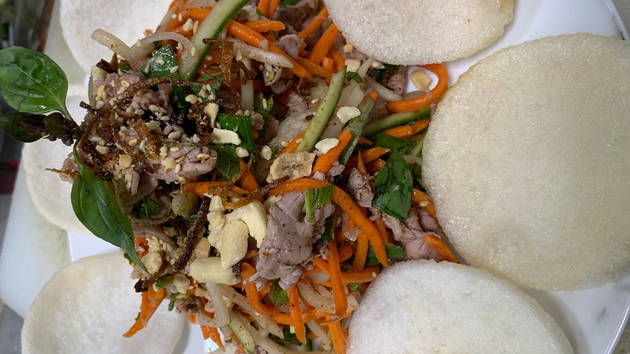 86. Rare Beef Coleslaw