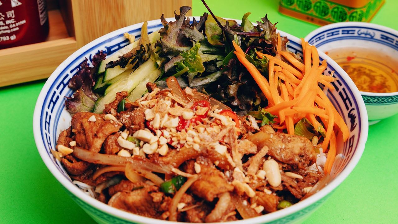 Vermicelli Beef Lemongrass