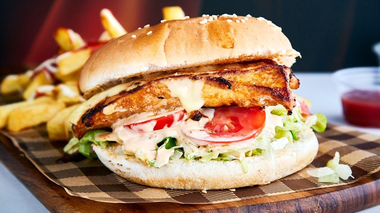 Turkish Chicken Burger