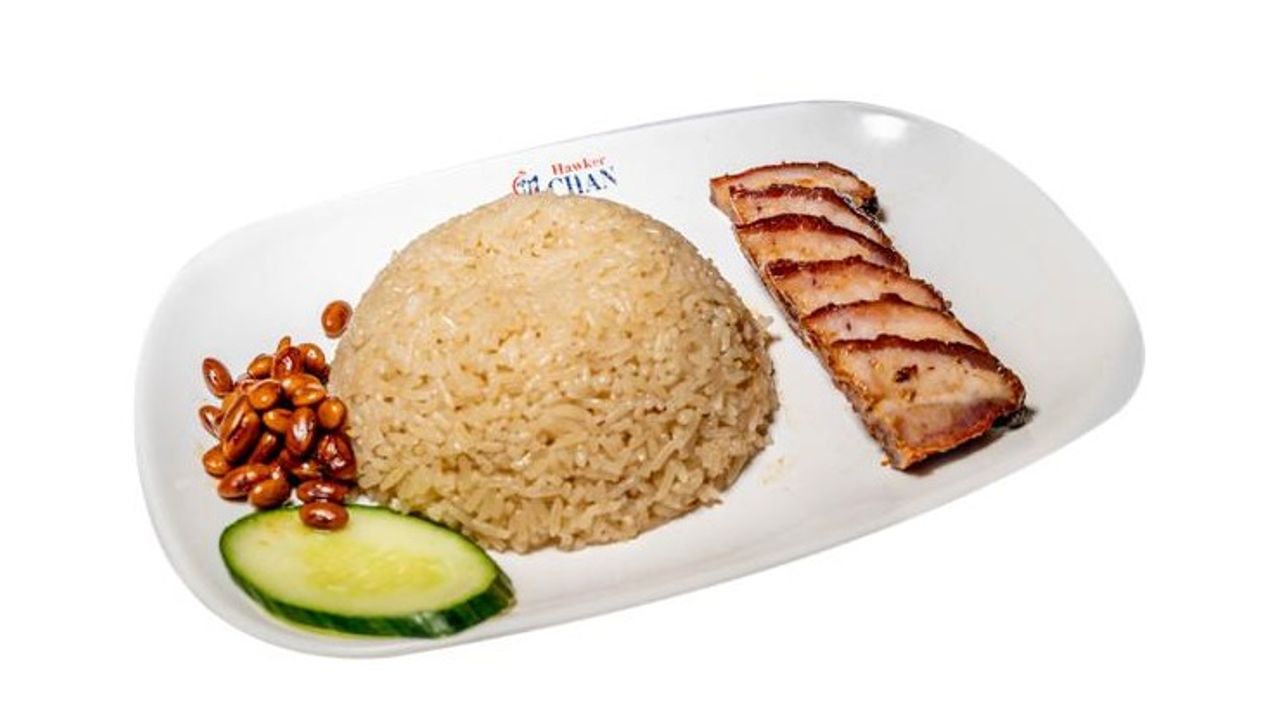 Premium Char Siew and Stock Rice