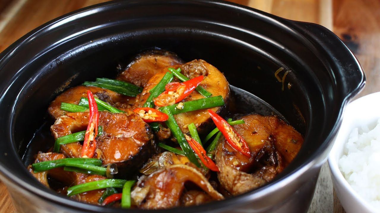 Vietnamese Fish Hot Pot with Rice