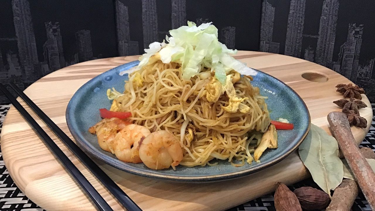 Singapore Fried Vermicelli
