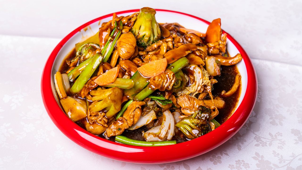 Stir-Fried Chicken with Vegetable