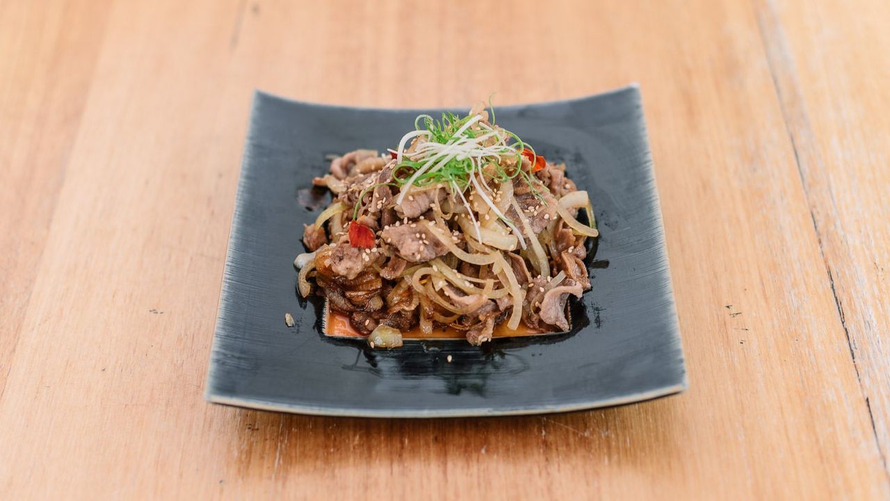 Beef Shogayaki